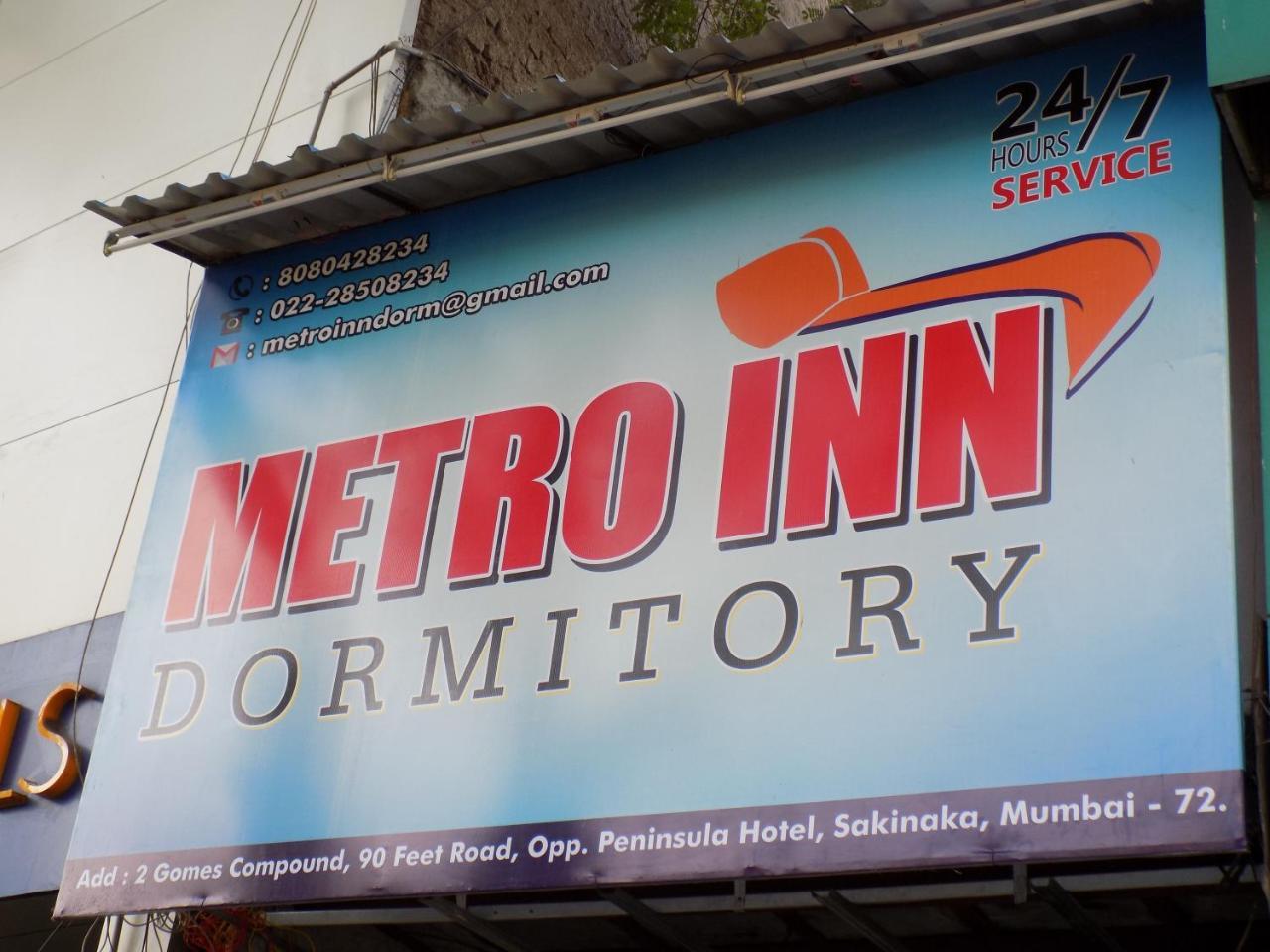 Metro Inn Dormitory Мумбаї Екстер'єр фото